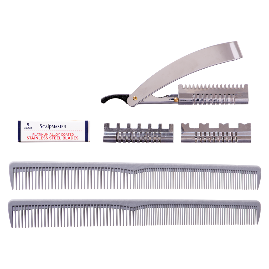 Scalpmaster Hair Styling Razor Kit (SC-RZKT)