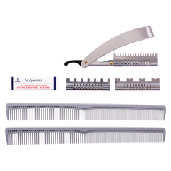 Scalpmaster Hair Styling Razor Kit (SC-RZKT)