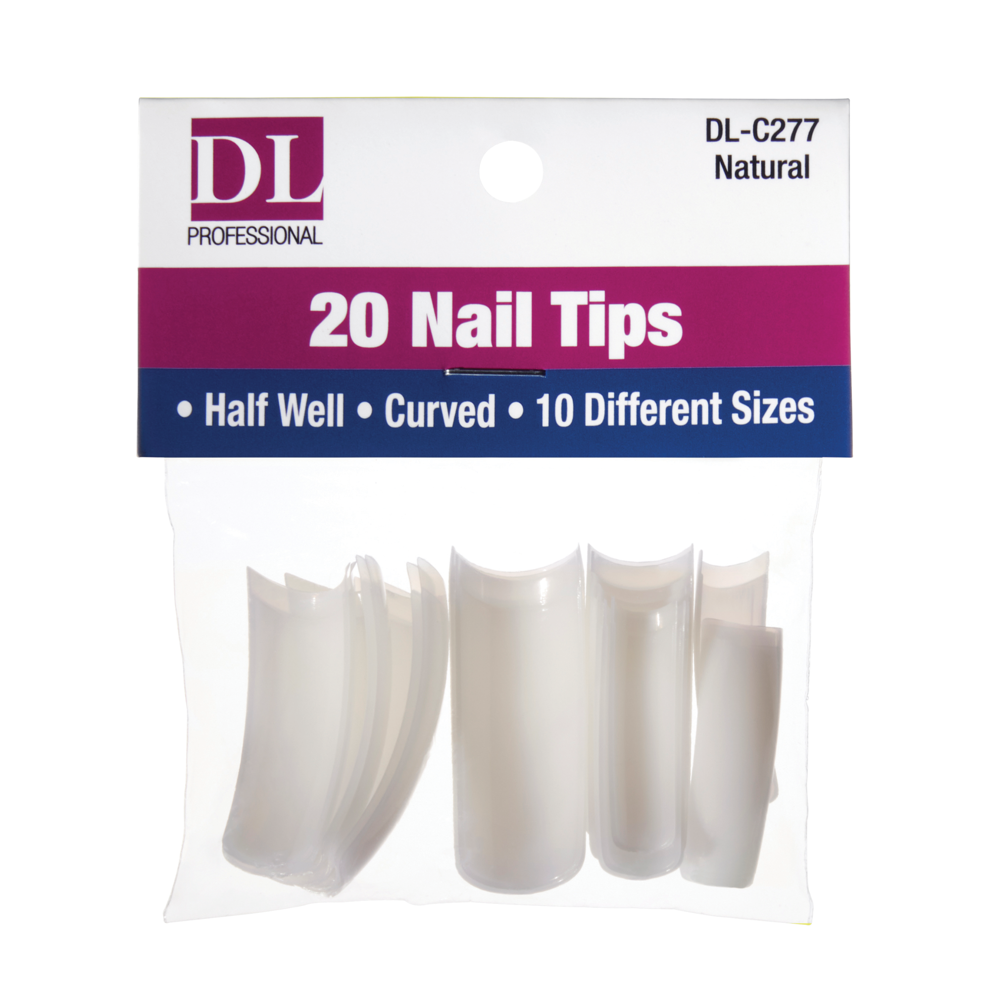 DL Pro 20pk Nail Tips (DL-C277) Secondary image