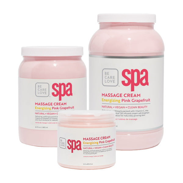Be Care Love Massage Cream - Energizing Pink Grapefruit