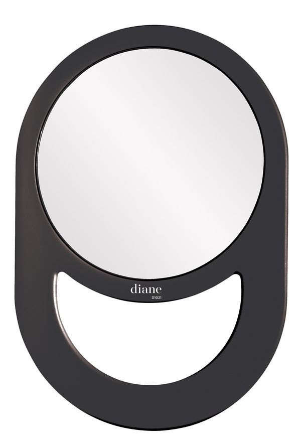 Diane Handle Mirror Black 11 x7.5 (D1021)