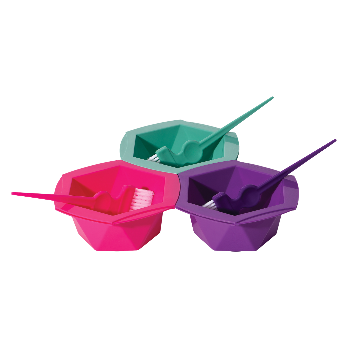Soft N Style Manicure Bowl & Brush Set 6pc Secondary image