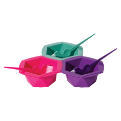 Soft N Style Manicure Bowl & Brush Set 6pc