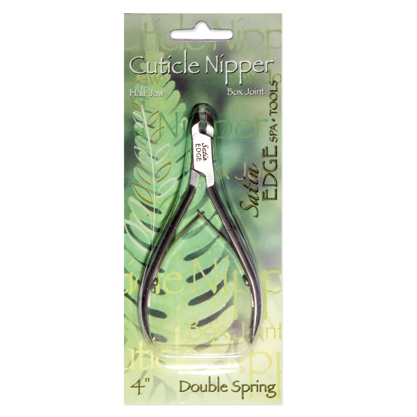 Satin Edge Cuticle Nipper, Double Spring - Half Jaw (SE-2001) Secondary image