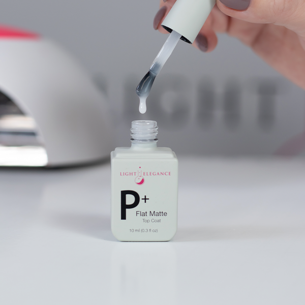 Light Elegance - P+ Flat Matte Top Coat (10ml)