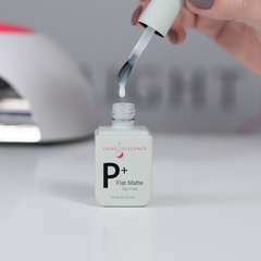 Light Elegance - P+ Flat Matte Top Coat (10ml)