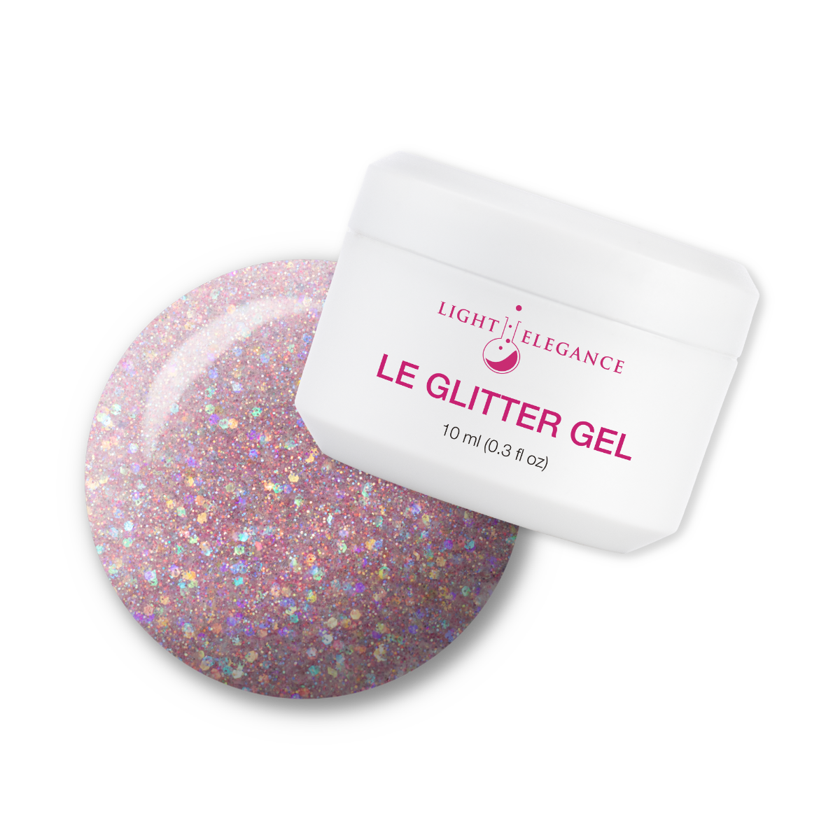Light Elegance - Free Spirit Glitter Gel  - 10ml Main image