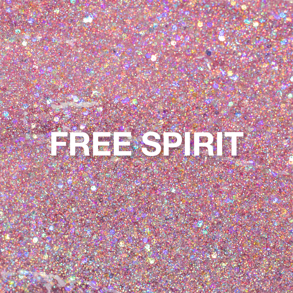 Light Elegance - Free Spirit Glitter Gel  - 10ml Secondary image