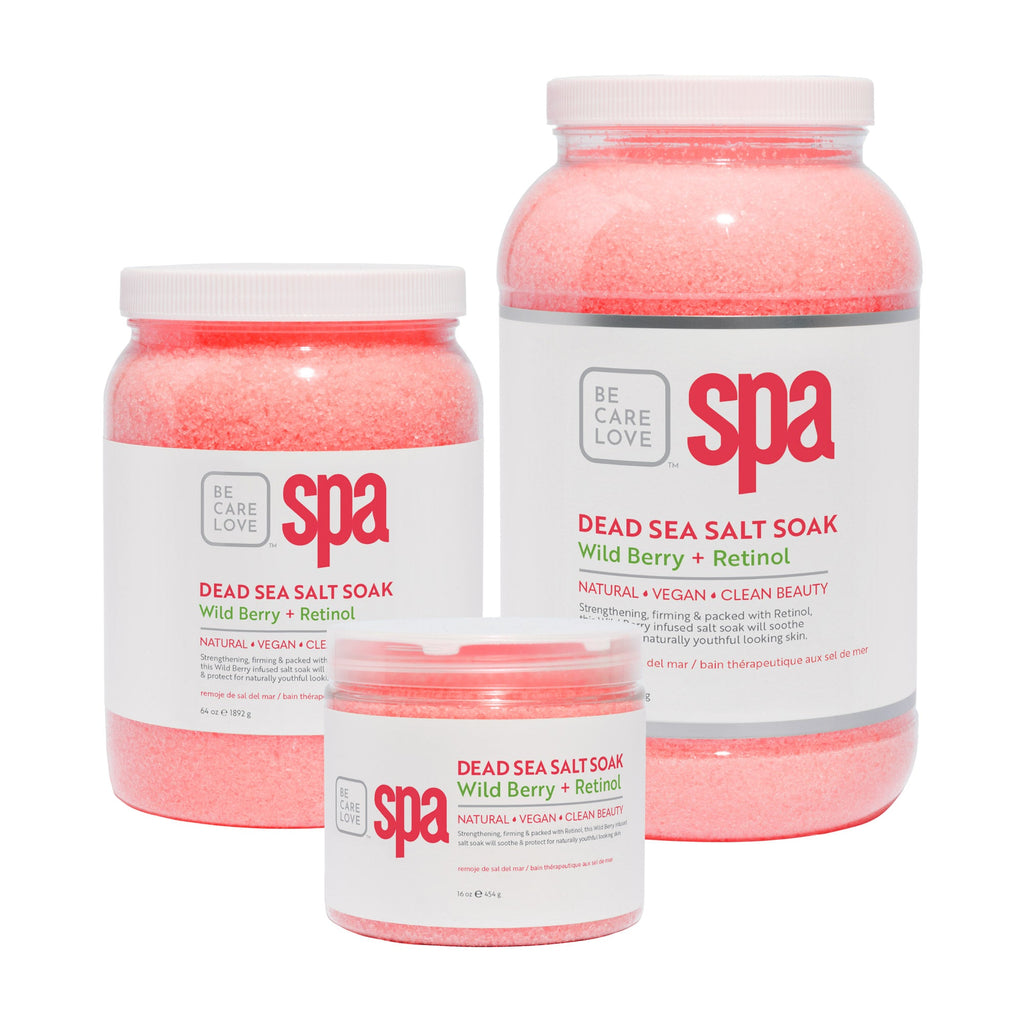 Be Care Love Salt Soak - Wild Berry