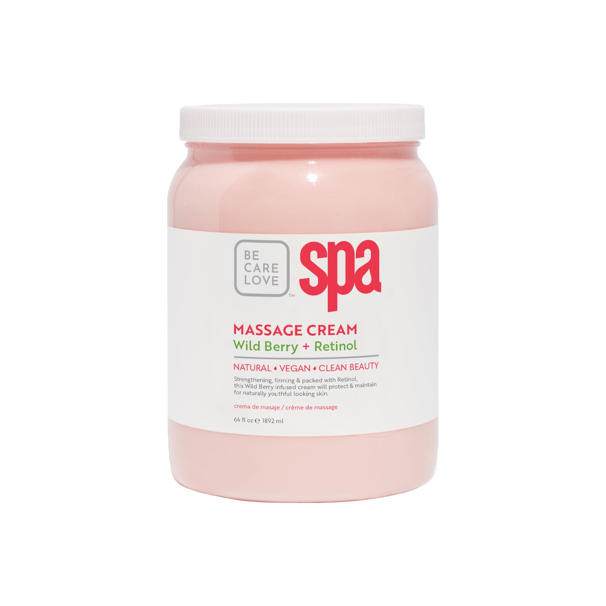 Be Care Love Massage Cream - Wild Berry