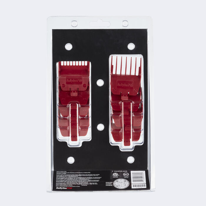 Babyliss Pro FX3 Replacement Clipper Guards 8pk - Red