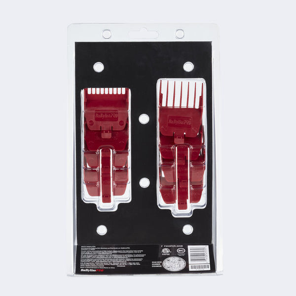 Babyliss Pro FX3 Replacement Clipper Guards 8pk - Red