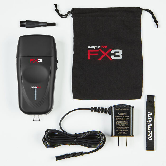 Babyliss Pro FX3 High Speed Foil Shaver Black