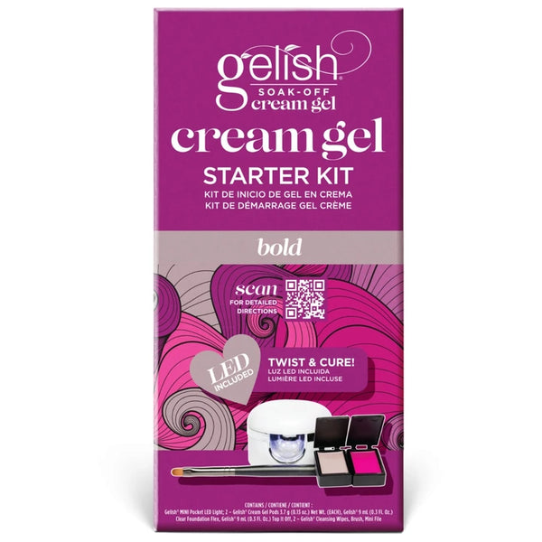 Gelish Cream Gel Starter Kit Bold