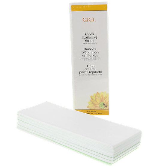 GiGi Cloth Waxing Strips 100pk