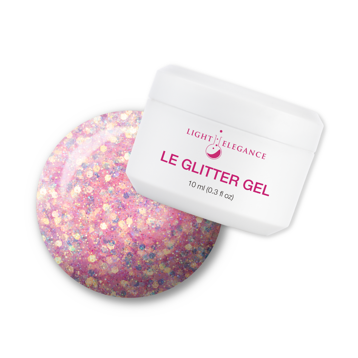 Light Elegance - Grace Kelly Glitter Gel - 10ml Main image