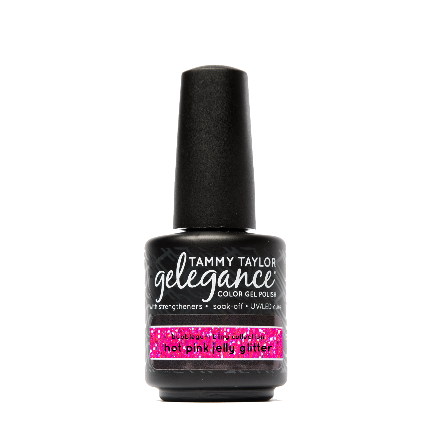 Tammy Taylor Gelegance - Hot Pink Jelly - Glitter