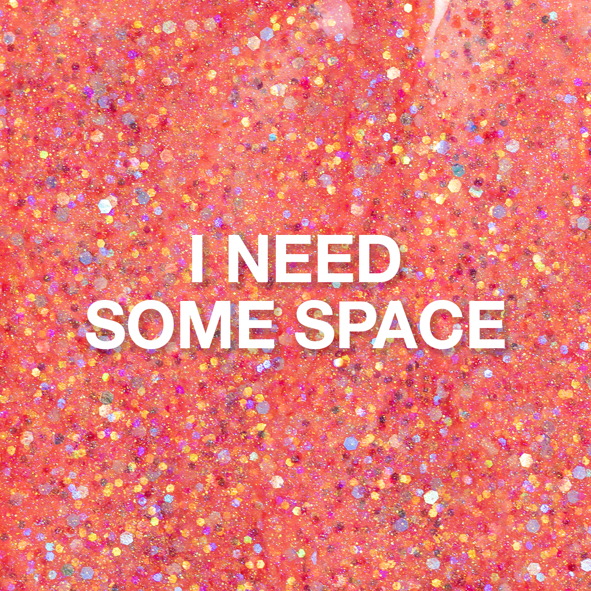 Light Elegance - I Need Some Space Glitter Gel - 10ml Secondary image