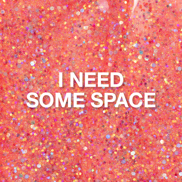 Light Elegance - I Need Some Space Glitter Gel - 10ml