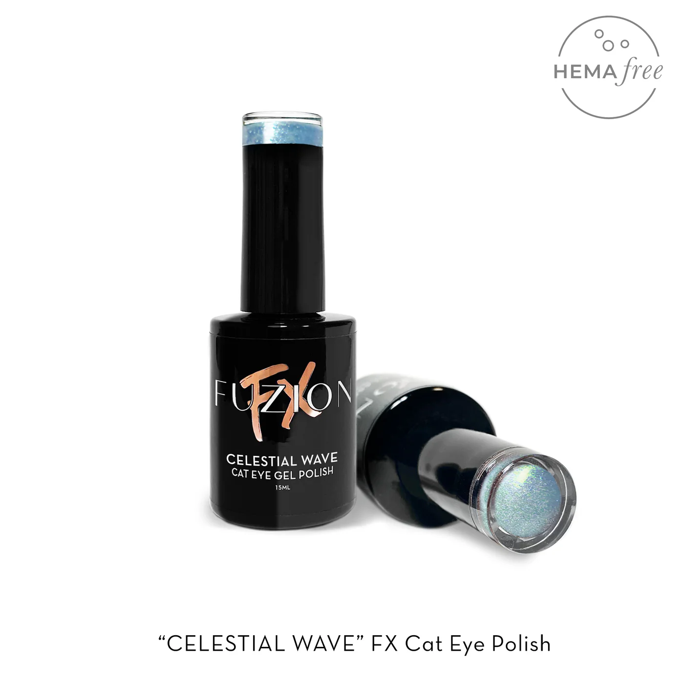 Fuzion FX Cat Eye Gel Polish 15ml - Celestial Wave Secondary image