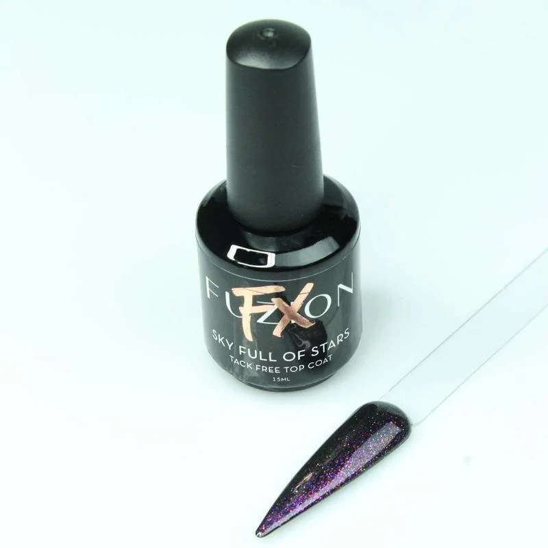 Fuzion FX Shimmer Top Coat - Sky Full Of Stars 15ml Main image