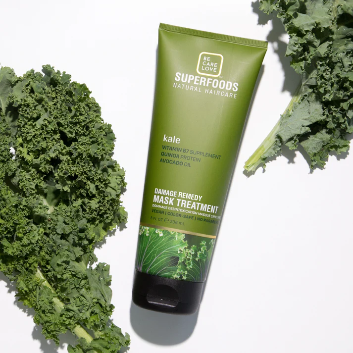 Superfoods Kale - Damage Detox Mask Treatment 8oz Secondary image