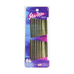 Sta-Rite 2" Bobby Pins Bronze Card 60pk