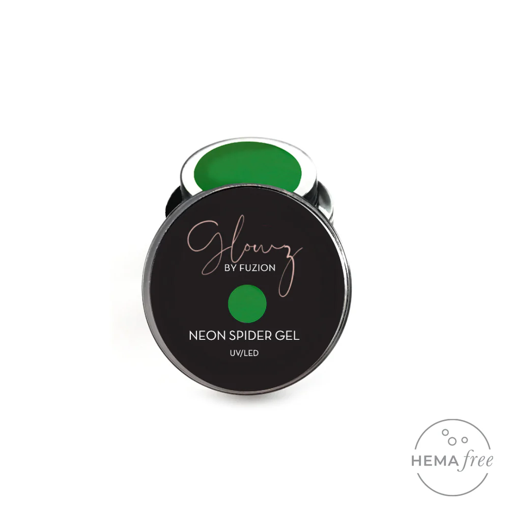 Fuzion UV/LED Glowz Neon Spider Gel - Green Main image