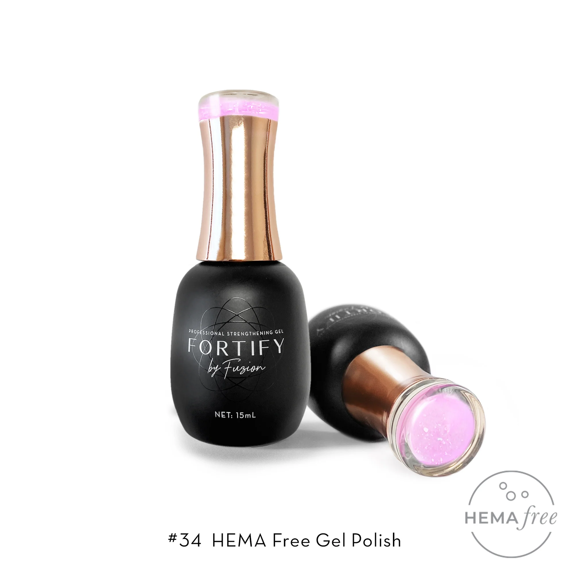 Fuzion Fortify Gel Polish 15ml - #34 Main image