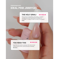 Light Elegance Jimmy Gel 15ml - Ideal Pink