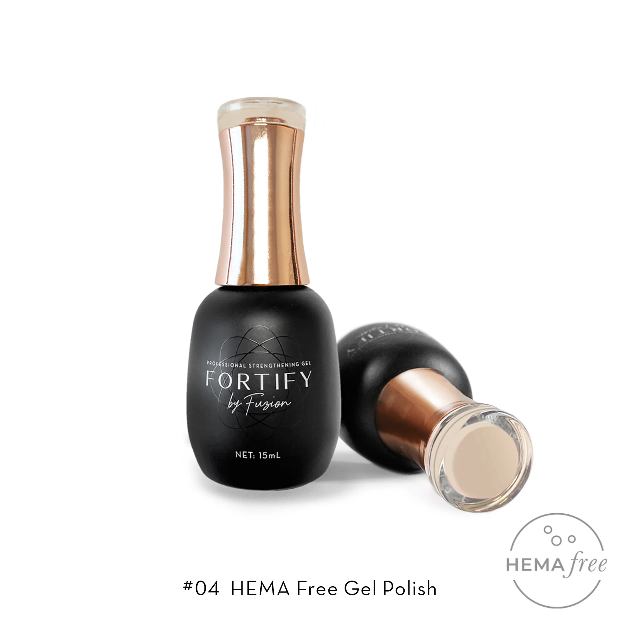 Fuzion Fortify Gel Polish 15ml - #04 Main image