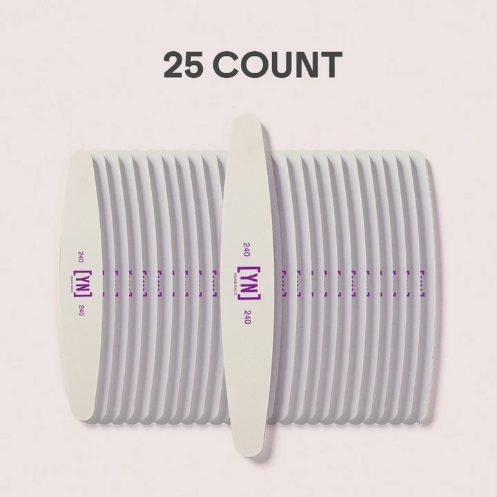 Young Nails 240/240 Purple Combo Files 25pk Main image