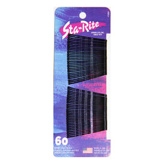 Sta-Rite 2" Bobby Pins Black Card 60pk