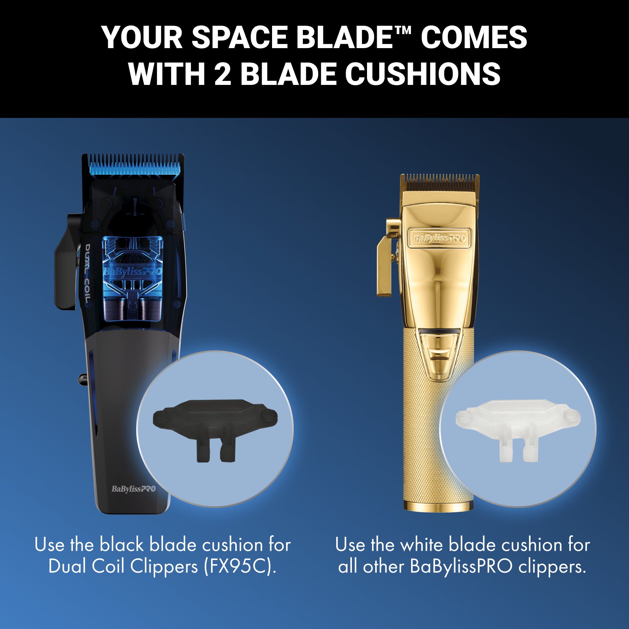 Babyliss Pro Dual Coil Clipper Blade (FX8095B)