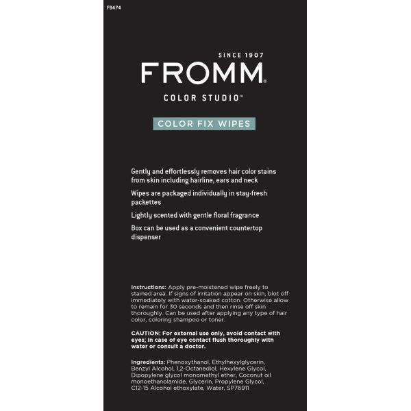 Fromm Color Fix Wipes 36pk