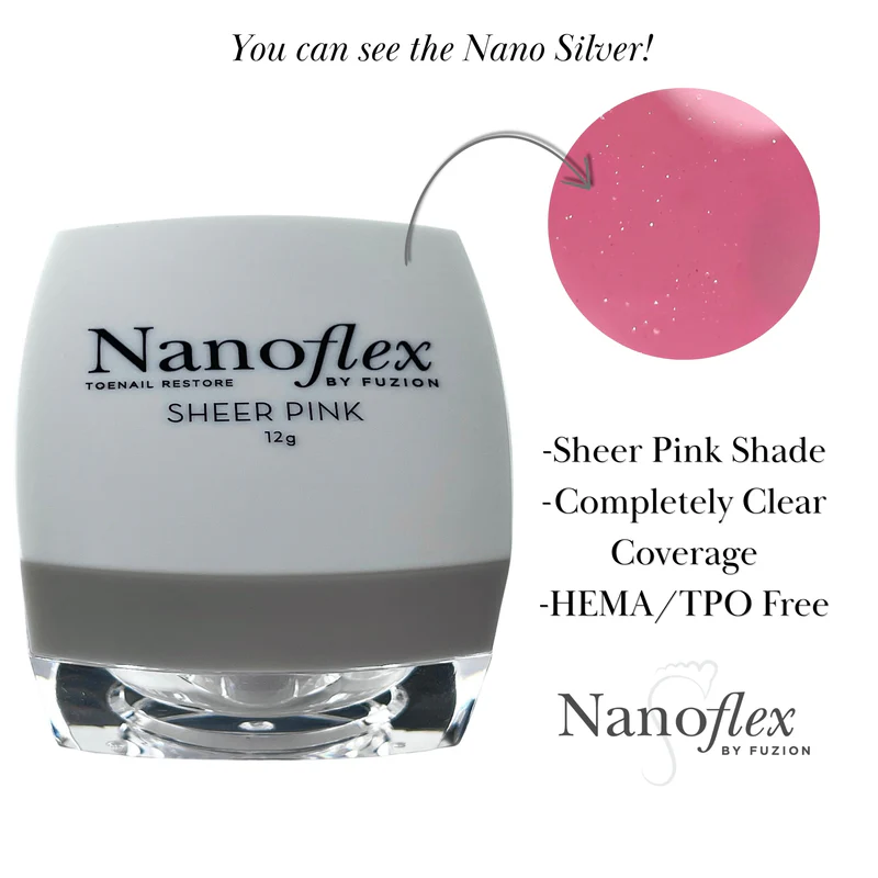 Fuzion UV/LED Nanoflex Sheer Pink 12g