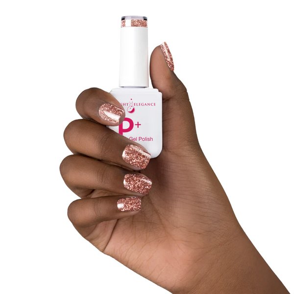 Light Elegance - P+ Champagne Problems Glitter Gel Polish (10ml)