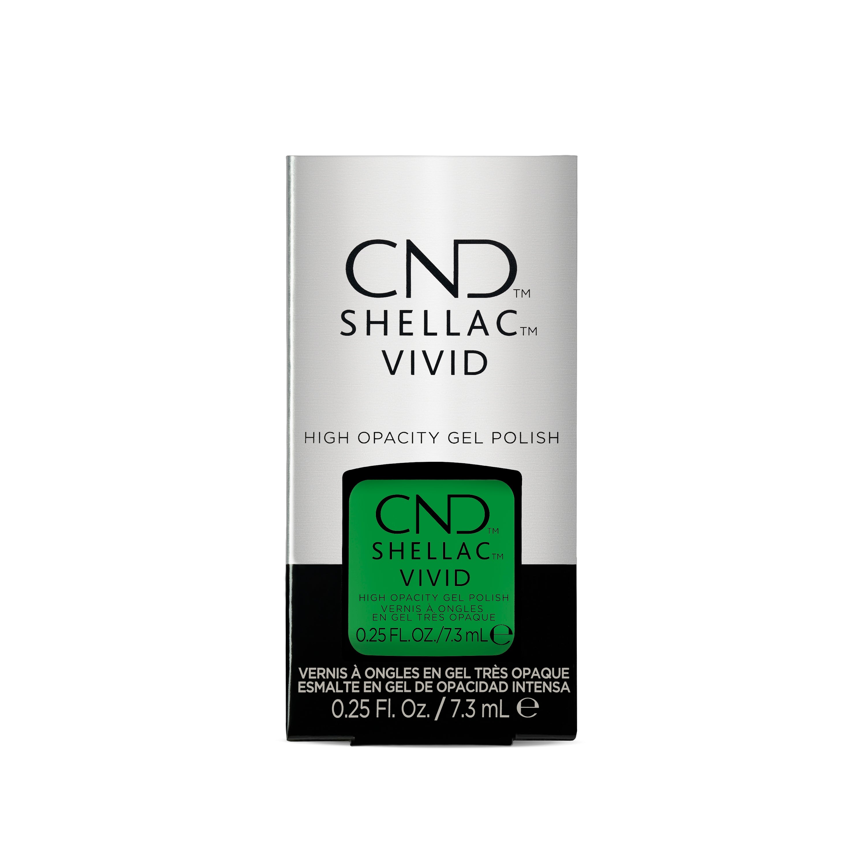 CND Shellac - Vivid #704 Shamrock Green