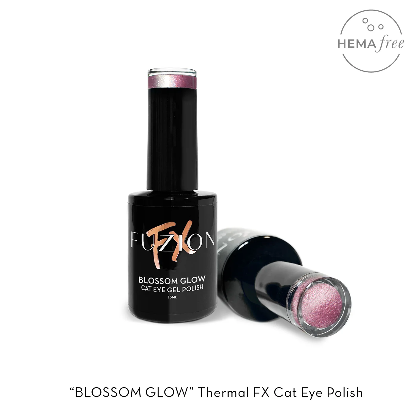 Fuzion FX Thermal Cat Eye Gel Polish 15ml - Blossom Glow Secondary image