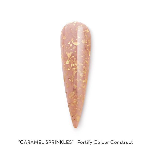 Fuzion Fortify Construct - Caramel Sprinkles 15ml