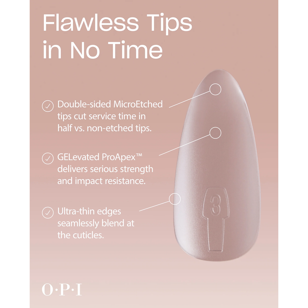 OPI GELevate Tips - Clear Square (FCT003)