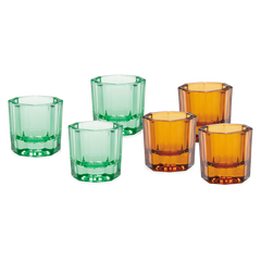 DL Pro Glass Dappen Dish 6pk (DL-C507)