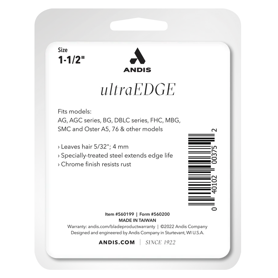 Andis Ultra Edge Detachable Blade 1-1/2"