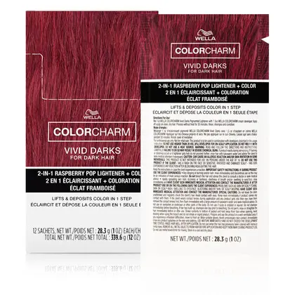 Wella Color Charm Vivid Darks 2 in 1 Pigmented Lightener - Raspberry Pop Main image