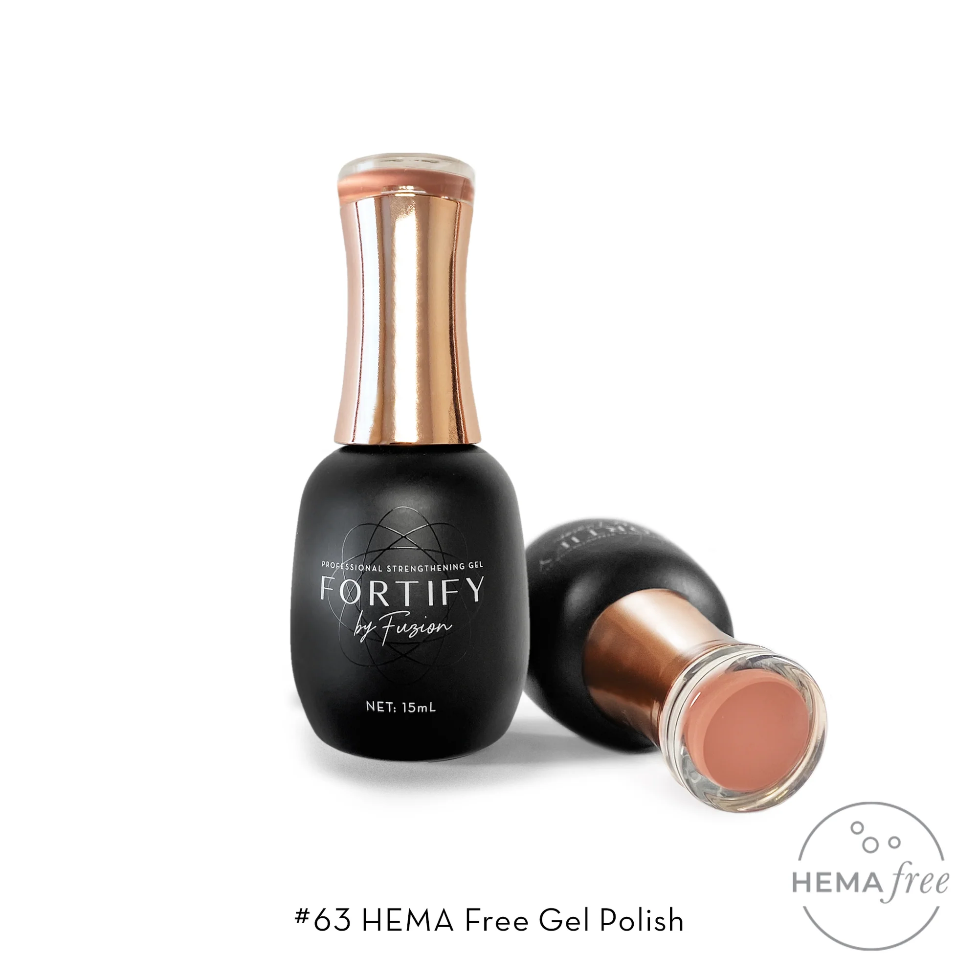 Fuzion Fortify Gel Polish 15ml - #63 Main image