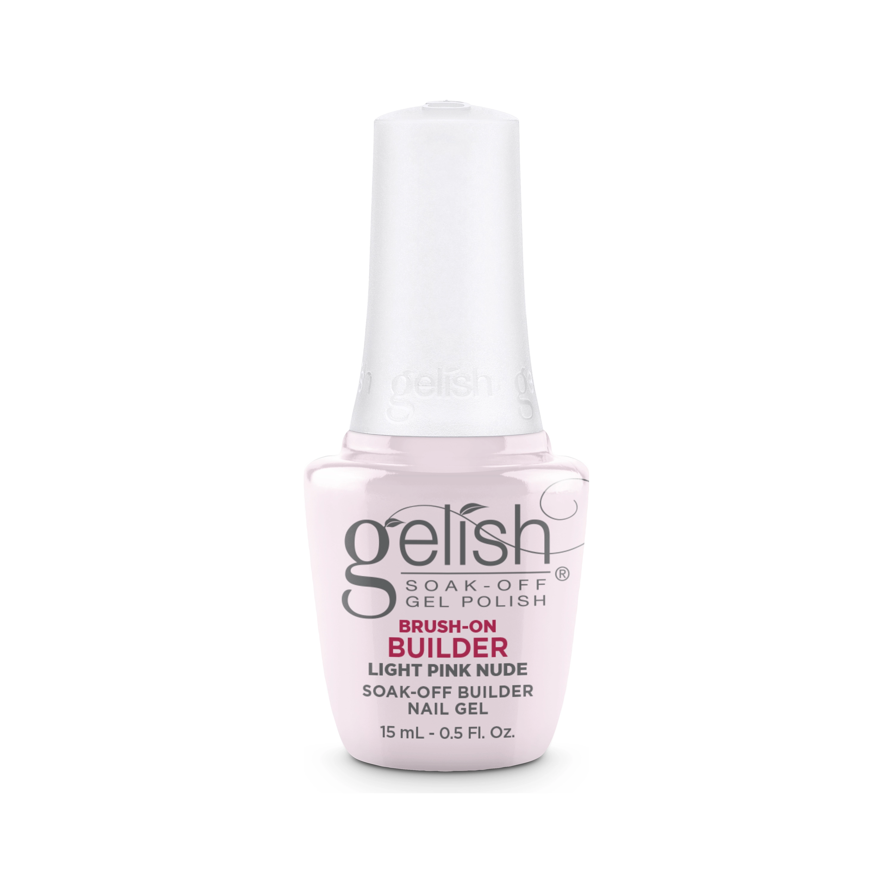 Gelish Brush On Builder Gel .5oz - Light Pink Nude Main image