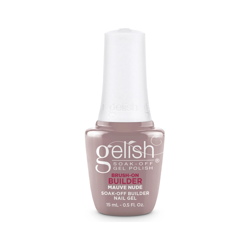 Gelish Brush On Builder Gel .5oz - Mauve Nude Main image