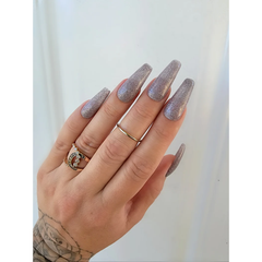 Light Elegance - Smokin' Gun Glitter Gel - 10ml