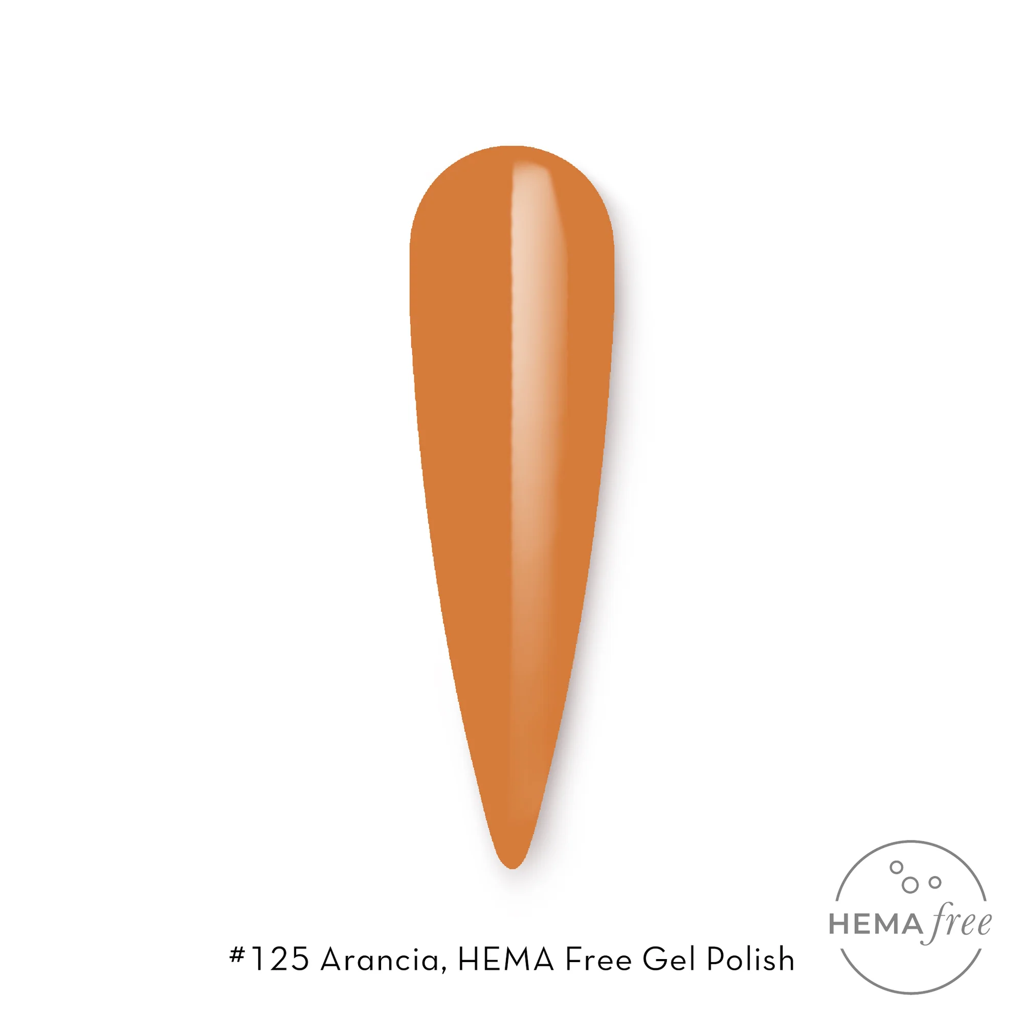 Fuzion Fortify Gel Polish 15ml - #126 Arancio Main image