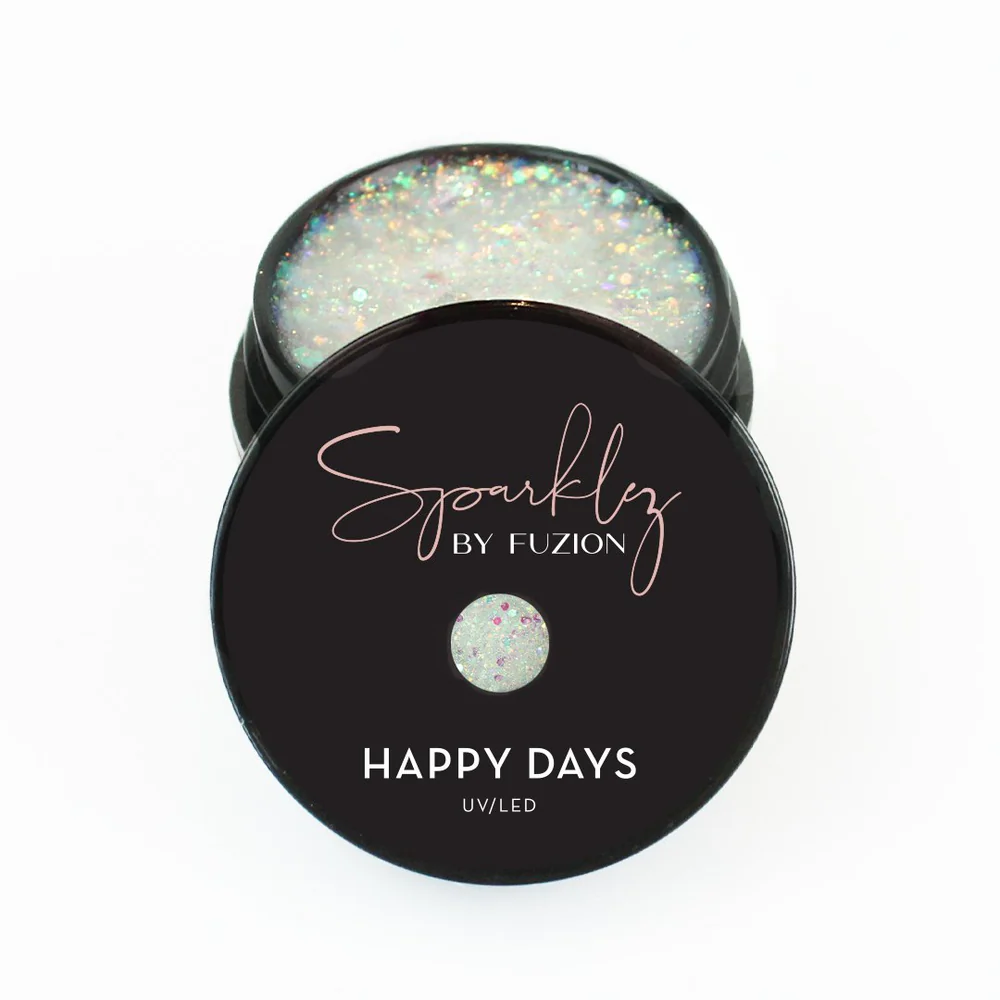 Fuzion UV/LED Sparklez - Happy Days 15gm Main image